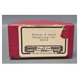 Palace Car Company HO Scale Brass Delaware & Hudson Dining/Lounge Car #41/42