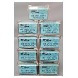 Nine Atlas N Scale Western Maryland Gravel Hopper Cars in Clear Cases