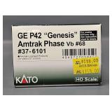 Kato HO Scale Amtrak GE P42 "Genesis" Phase Vb #68 Locomotive 37-6101
