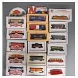 Large Group of N Scale Trains Most in Original Boxes