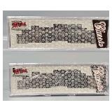 Two Atlas Classic N Scale Pennsylvania RS-1 Diesel Locomotives in Clear Cases