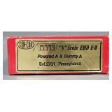 Con-Cor Kato N Scale EMD E-8 Pennsylvania diesel locomotives in original box