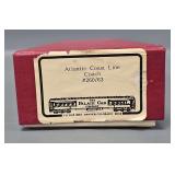 Palace Car Company HO Scale Brass Atlantic Coast Line Coach #260/63