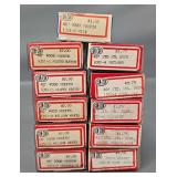 Eleven Con-Cor N Scale Box Cars and Reefers in original boxes