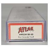 Atlas N Scale Rio Grande SD-50 Diesel Locomotive 49334 in Original Box Decoder Ready