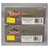 Two Life-Like Proto 2000 Series HO Scale Union Pacific SW9/1200 Diesel Locomotives