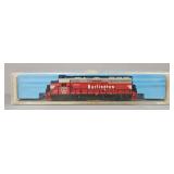 Atlas N Scale GP-40 Burlington GP-40 Diesel locomotive in original box