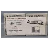 Life-Like Proto 2000 HO Scale Rock Island Drop End Mill Gondola 4 Pack Set