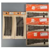 Atlas N Gauge Curved Track and Shinohara #4 Wye Switches in Original Boxes