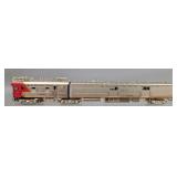 Rare Hallmark N scale brass Santa Fe M190 Motor Car