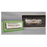 Overland Models HO Scale Brass B-W Caboose #323-358 in Original Box