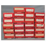 Twenty-two Con-Cor N Scale Freight Cars in Original boxes