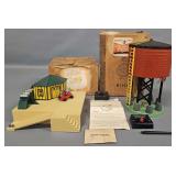 American Flyer S gauge 779 Oil Drum Loader and 23596 Water Tank in OBs