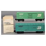 Kris American Flyer S Gauge Burlington Northern Box Car in OB