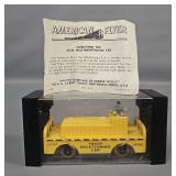 American Flyer S gauge 23743 Track Maintenance Car in Kleer Pak
