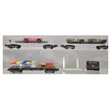 Three American Flyer S gauge Military Cars
