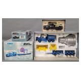 Two Corgi Heavy Haulage Diecast Truck Models
