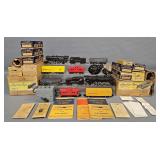Two Boxed American Flyer S gauge Steam Freight Sets 4901T 4904T