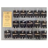 Sixteen American Flyer S gauge 697 Track Trip Accessories