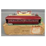 American Flyer S gauge 766 Animated Station Platform and Car