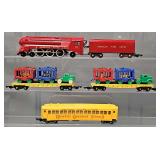 American Flyer S gauge Circus Set with 353 Steam Locomotive