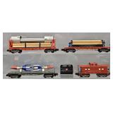 Four American Flyer S gauge Freight Cars