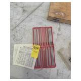 PEEDEE RED MEASURING WIRES & CHARTS