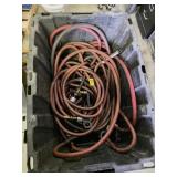 LOT OF AIR HOSES C CONNECTORS