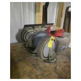 LOT OF LARGE CASTERS