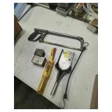 MISC SHOP TOOLS & HACK SAW BLADES