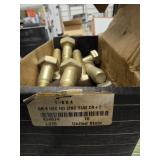 #1 - 8 X 4' ZINC YELLOW BOLT - LOT OF 11