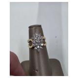 14k diamond ring