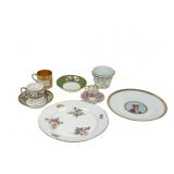 SEVEN PIECES 1776 -1820 PORCELAIN DE PARIS