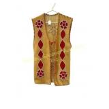 1970'S FIRST NATIONS OJIBWE MOOSEHIDE VEST