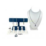 LOT STERLING JEWELLERY