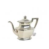 DOMINICK & HAFF STERLING QUEEN ANNE TEAPOT