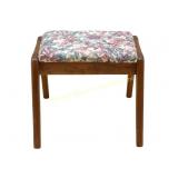 MCM TEAK FOOTSTOOL