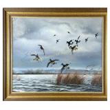 JEAN CHARLES BOIVIN - OIL ON MASONITE