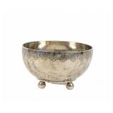 1814-1816 LISBON PORTUGAL SILVER FOOTED BOWL