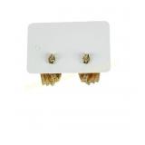 10K YELLOW GOLD DIAMOND EARRINGS
