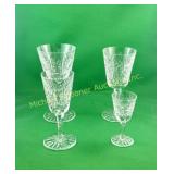 18 WATERFORD CRYSTAL CLARE GLASSES