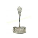 DUTCH .833 FINE SILVER FANCY SUGAR SIFTER