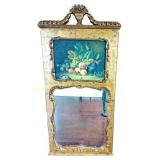LATE 19TH CENTURY TRUMEAU MIRROR