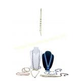 FIRST NATIONS LOT BEADED NECKLACES