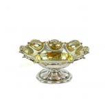 1848 IMPERIAL RUSSIA .875 SILVER LOBED BOWL