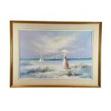 J. MILLER - OIL ON CANVAS