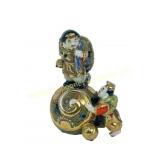 JAPANESE MORIAGE GOOD FORTUNE FIGURINE