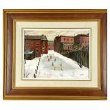 ANDRE DUBOIS - OIL ON MASONITE