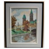 MIHALY LASZKO - OIL ON CANVAS