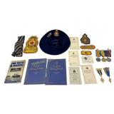 ONE SOLDIERS WWI/ WWII MEDALS PAPERWORK ETC.